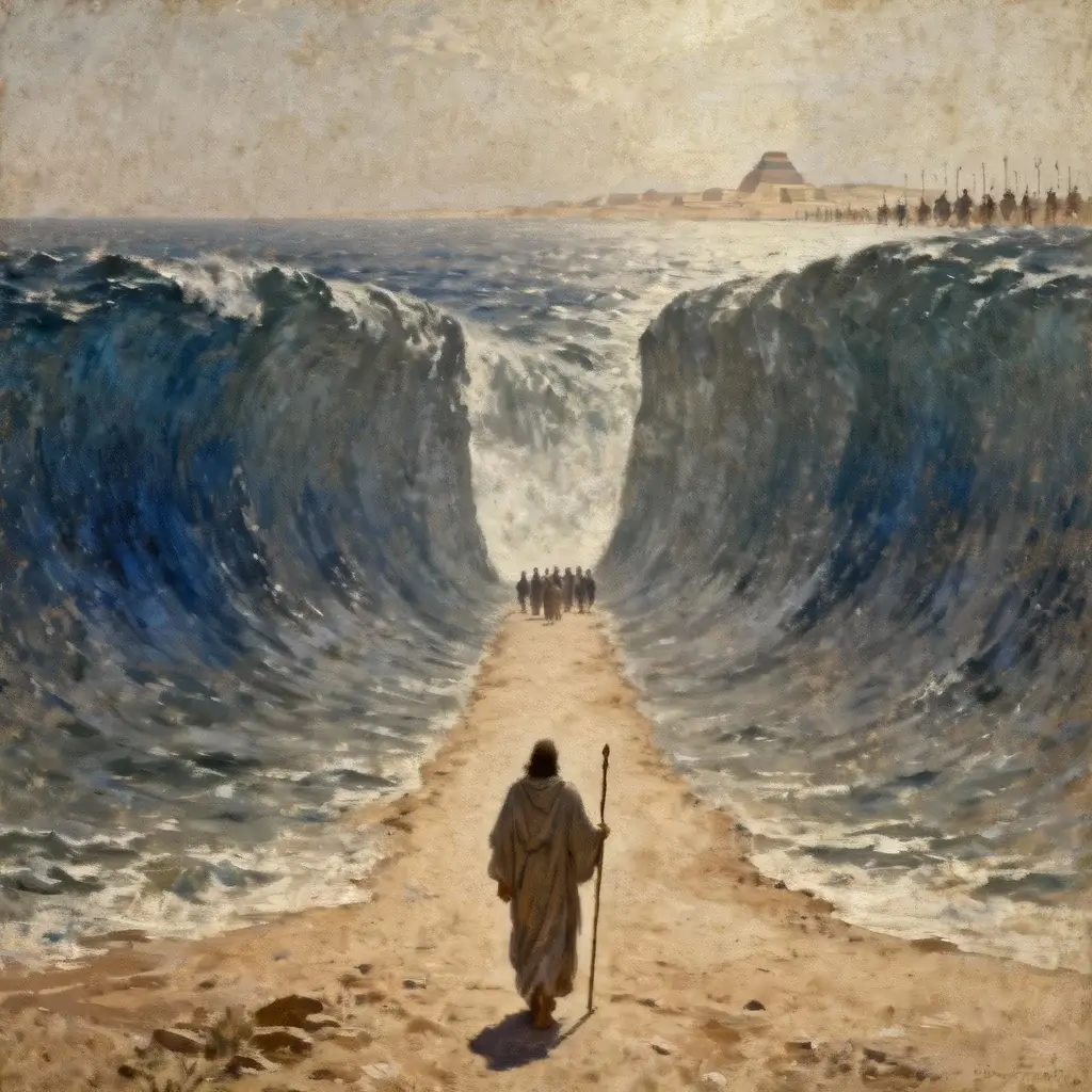 Moses and the Splitting of the Red Sea