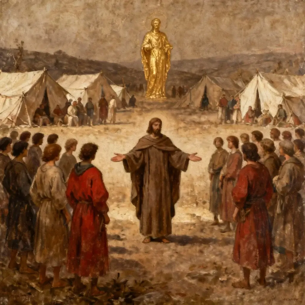 Aaron’s Effort to Calm the Children of Israel