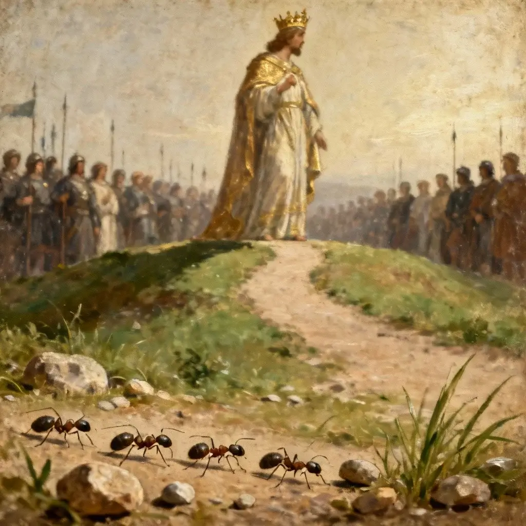 Prophet Solomon and the Words of the Ant