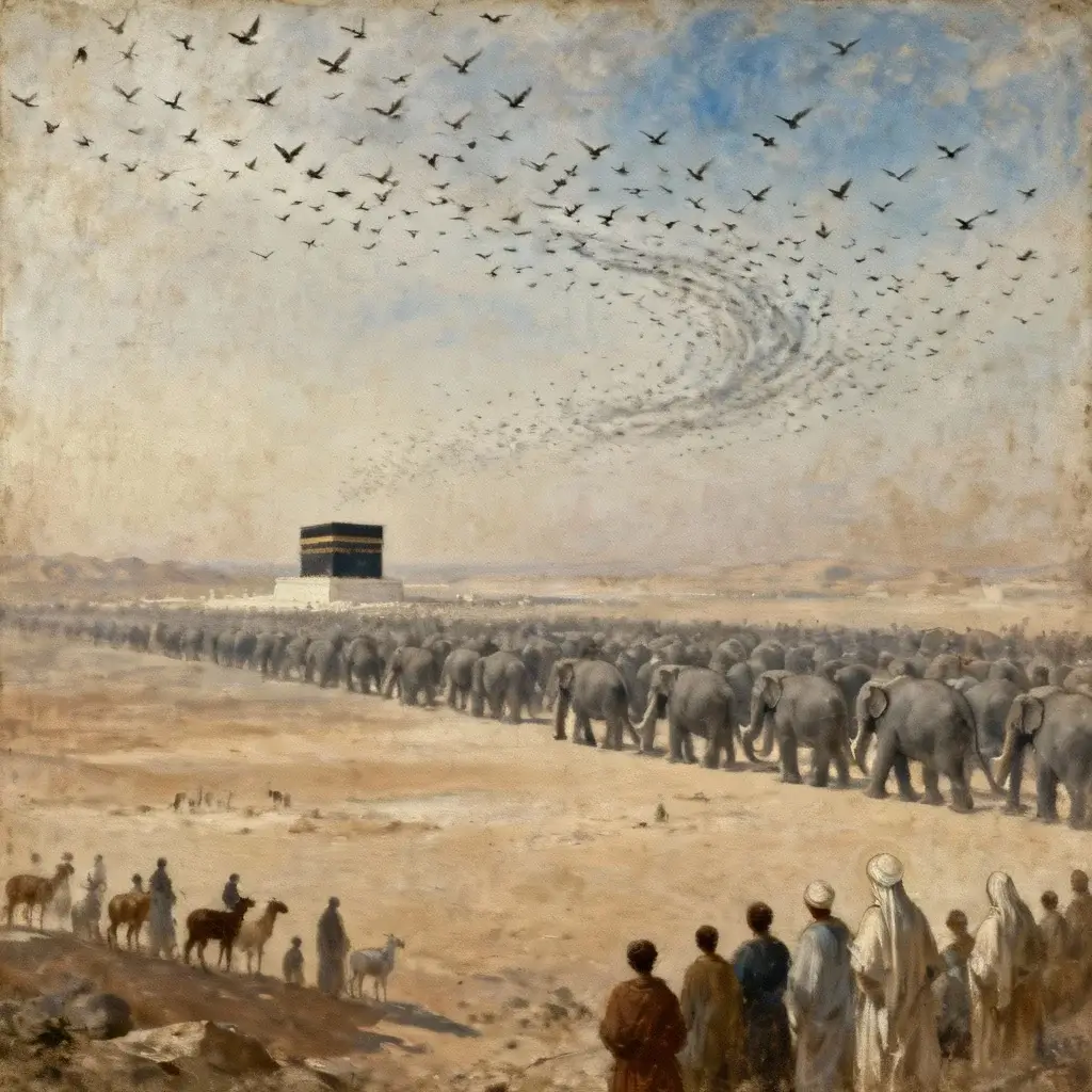 The People of the Elephant: Birds Sent to Protect the Kaaba