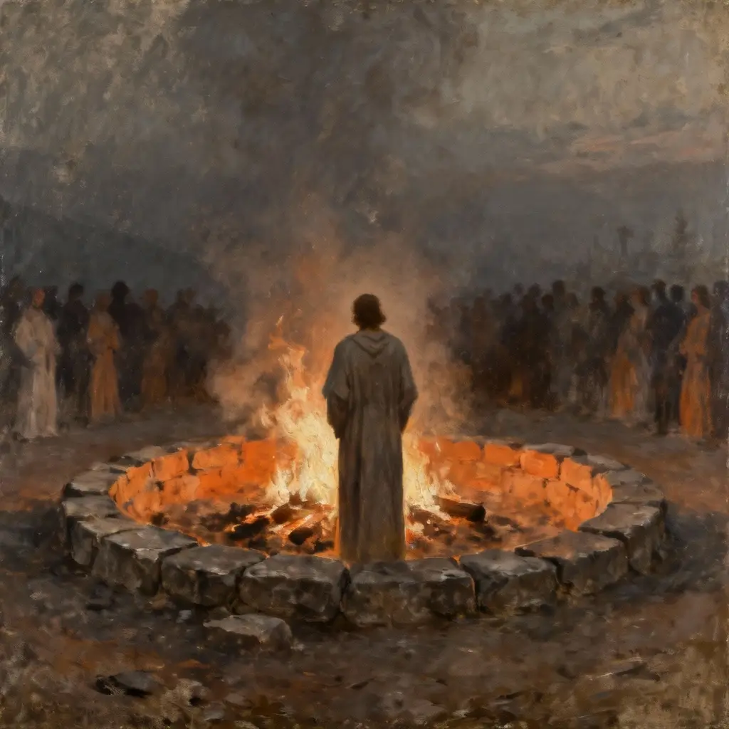 The Casting of Prophet Abraham into the Fire