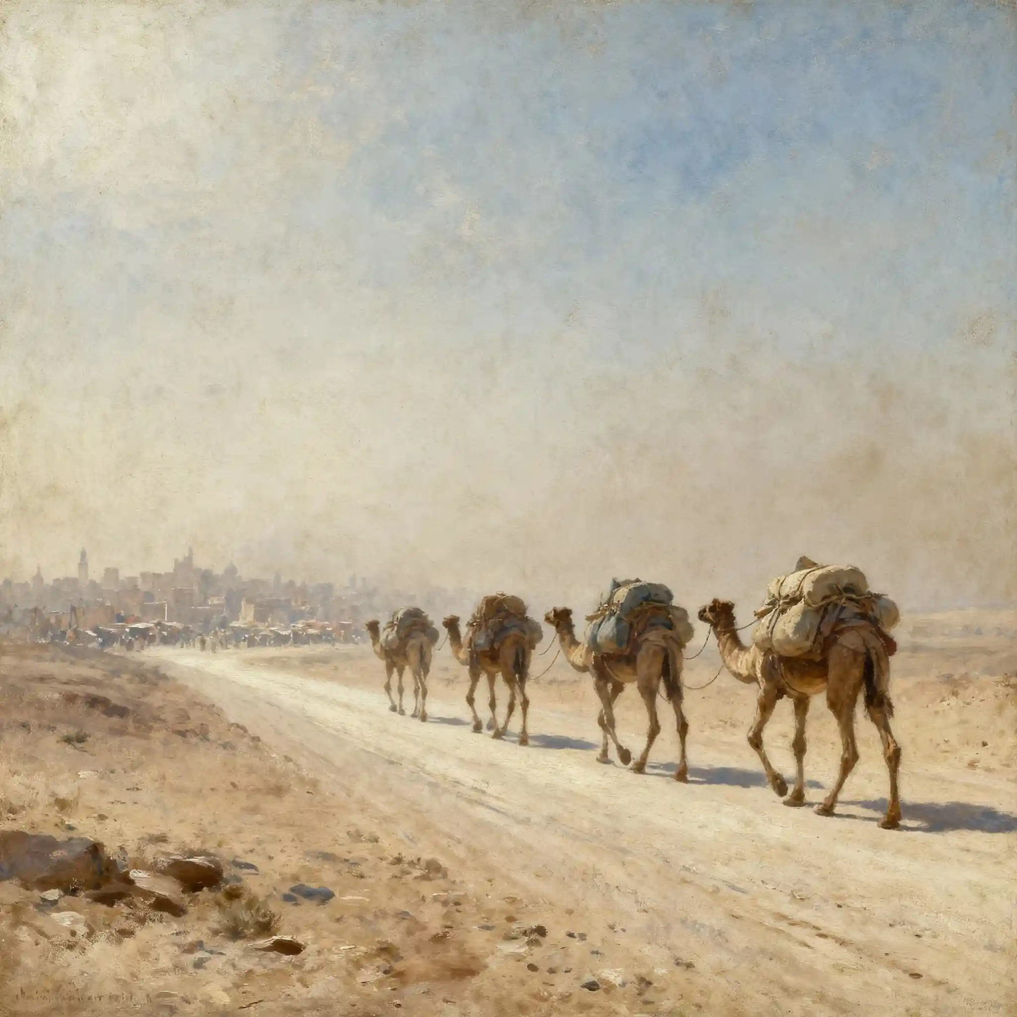 The Trade Journeys to Syria and the Trust He Earned