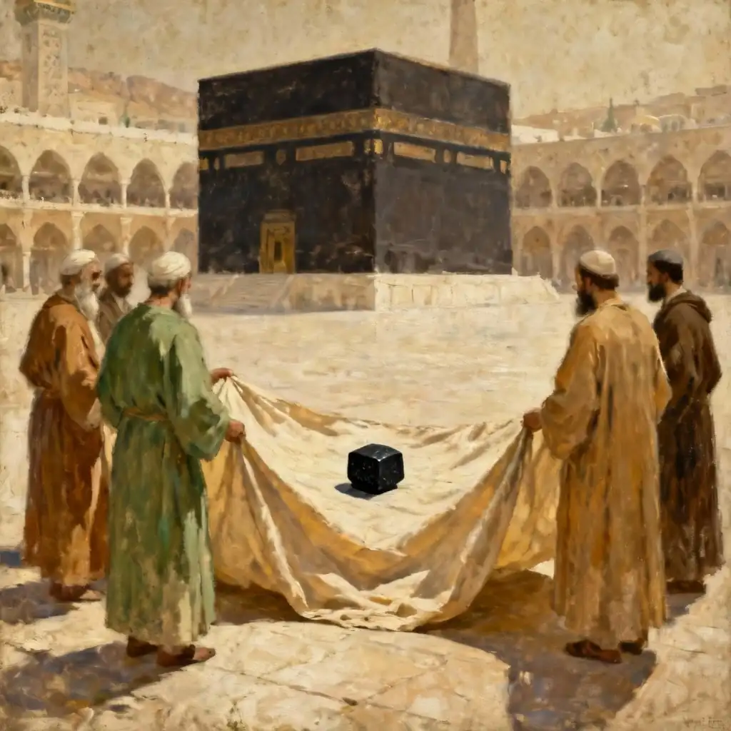 The Proposal to Carry the Stone on a Cloth
