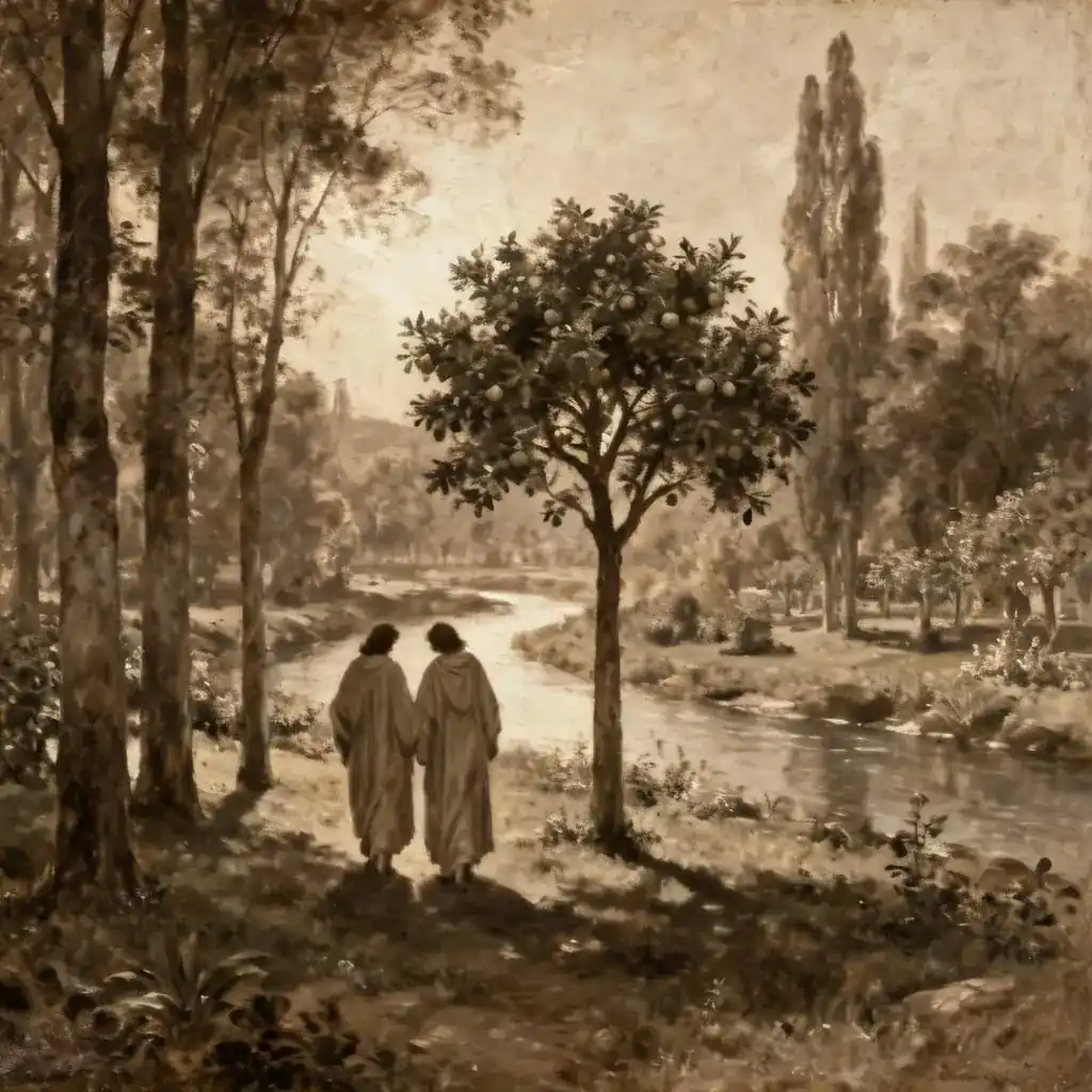 The First Days in Paradise and Approaching the Forbidden Tree